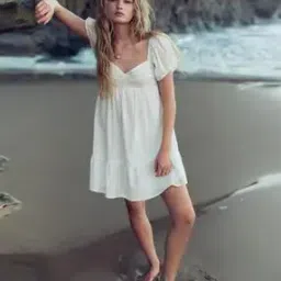h&m Women Fit And Flare Dress-picture-19