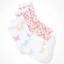 Women Pack of 2 Ankle-Length Socks-image-57
