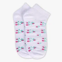 Women Floral Print Ankle-Length Socks-image-50