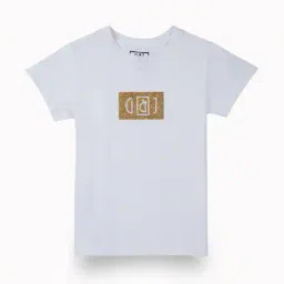 gini & jony Girls Round Neck Short Sleeve Top image 1