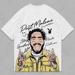 crazymonk Men Graphic Print Oversized Fit T-Shirt-picture-13