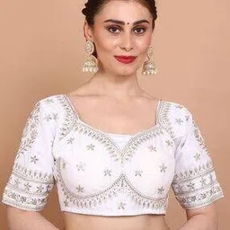 salwar studio Women Embroidery Back Open Blouse-picture-39