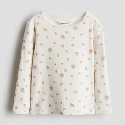 h&m Girls Regular Fit Printed T-shirt -picture-44