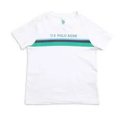 u.s. polo assn.  Boys Cotton Stripes Crew- Neck T-shirt-picture-46