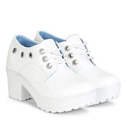 ishransh Women Ankle-Length Boots with Lace Fastening-picture-36