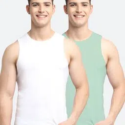 friskers Pack of 2 Sleeveless Vests-picture-22