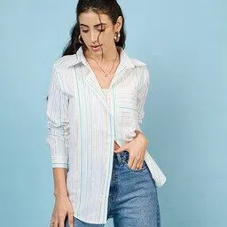 chimpaaanzee Women Stripes Shirt-picture-51