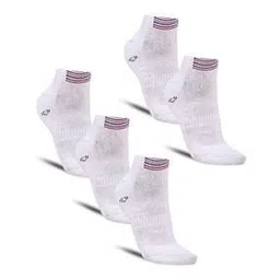 dollar Pack of 5 Ribbed Ankle-Length Socks-picture-42