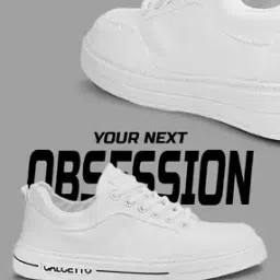 Men Lace-Up Sneakers with Canvas Upper-image-0