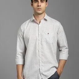 louis philippe Men Spread Collar Regular Fit Shirt-picture-41