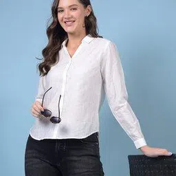crimsoune club Women Slim Fit Classic Shirt-picture-24