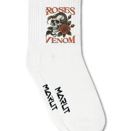 Women Micro Print Mid-Calf Length Socks-image-55