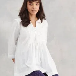 fabindia Women Embroidery Tunic-picture-34