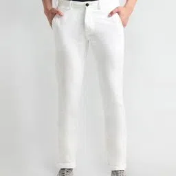 arrow sports Men Slim Fit Flat-Front Chinos-picture-47