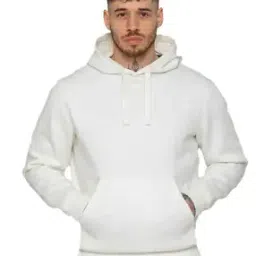 lasmo Men Oversized Hoodie with Kangaroo Pockets-picture-22