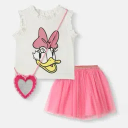 nauti nati Printed Sleeveless Skirt Sets image 1