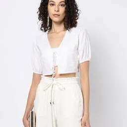 Women Floral Print Regular Fit Crop Shrug-image-88