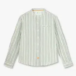 Boys Striped Slim Fit Shirt-image-93