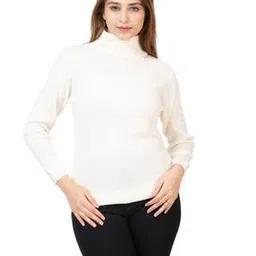 twenty me Ribbed High-Neck Pullover-picture-34