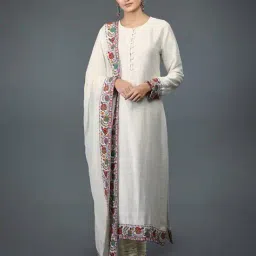 dayaachi Women Straight Kurta with Pants & Dupatta Set image 1