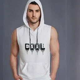 looks united Men Graphic Print Hooded vest-picture-40