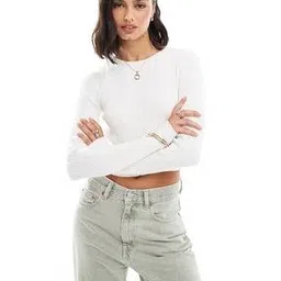 asos design Women Ribbed Slim Fit Pullover-picture-20