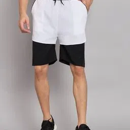 glito Men Colourblock Regular Fit Knit Shorts-picture-51