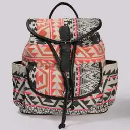 avaasa Women Geometric Print Backpack-picture-31