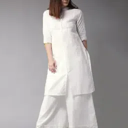 dayaachi Women Lace Straight Kurta & Pants-picture-45