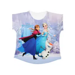 disney by wear your mind Frozen Print Round-Neck Top-picture-49