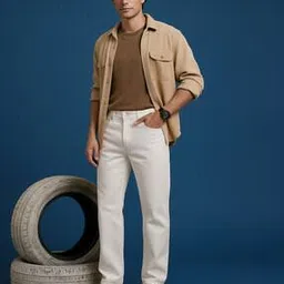 jb just black Men Mid Rise Relaxed Jeans-picture-28