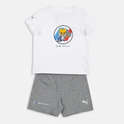 puma Graphic Print T-Shirt & Shorts Set-picture-33