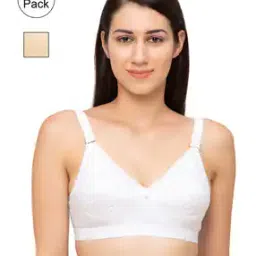 juliet Pack of 2 Non-Wired Cotton Bras-picture-11