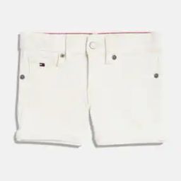 tommy hilfiger Girls Mid-Rise Regular Fit Short with Logo Print-picture-10