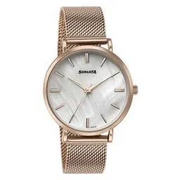 Women Water-Resistant Analogue- NT87067WM01-image-15