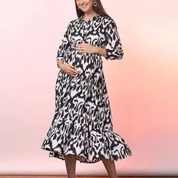 aanyor Women Printed Tiered Dress-picture-27