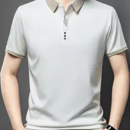 zikaraa Men Regular Fit Polo T-Shirt image 1