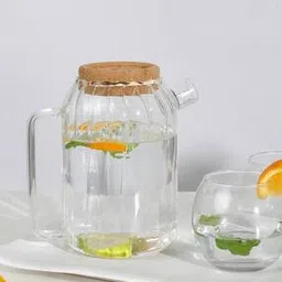 bonhomie Glass Pitcher with Lid-picture-34