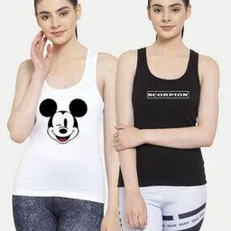 friskers Pack of 2 Sleeveless Tank Top-picture-30