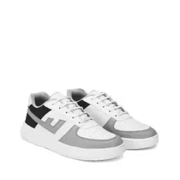 fashion victim Colourblock Low-Top Lace-Up Sneakers-picture-21