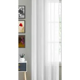 the conversion Semi-Sheer Eyelet Long Door Curtain-picture-13