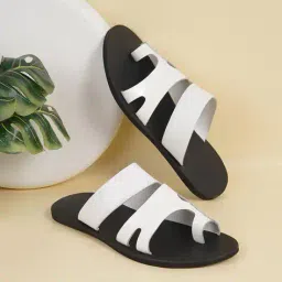 metro Women Strappy Sandals with Leather Upper image 1