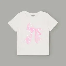 juniors by lifestyle Girls Printed Round-Neck T-Shirt-picture-17
