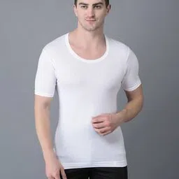 dollar Pack of 2 Men Solid Egyptian Cotton Vest-picture-23