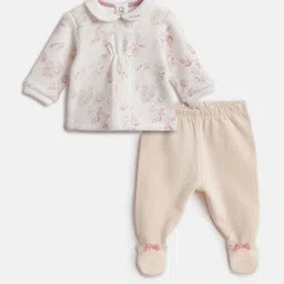 chicco Floral Print Top & Pants Set image 1