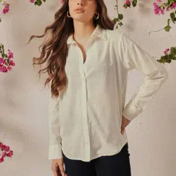 leia Women Slim Fit Shirt  image 1