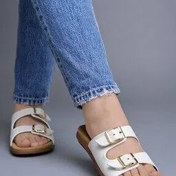 stylestry Women Double-Strap Flat Sandals-picture-41