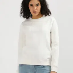 buda jeans co Women Regular Fit Crew-Neck Sweatshirt-picture-52