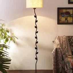 devansh Jute Wrought Iron Floor Lamp-picture-18