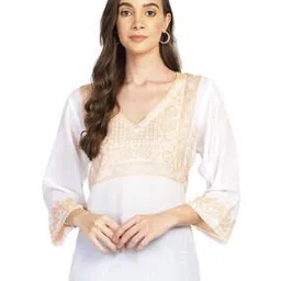 aditi wasan Floral Print Straight Kurti-picture-18